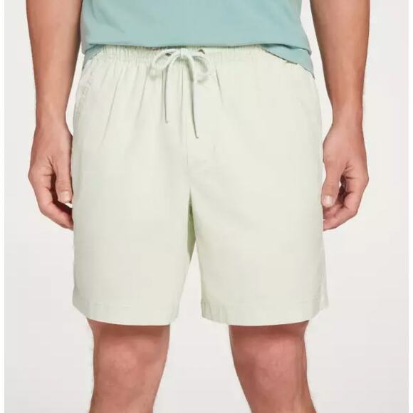 VRST Washed Twill Terry Mint Green Drawstring Simple Shorts Men's Size 2XL NWT - Picture 1 of 9
